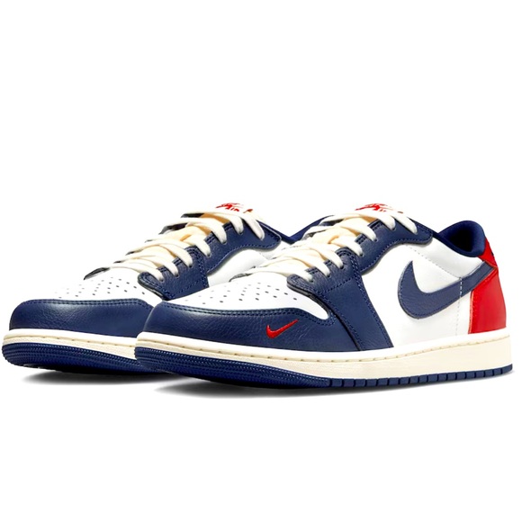 ❤️💙 Nike Air Jordan 1 Low OG Howard University 💙❤️